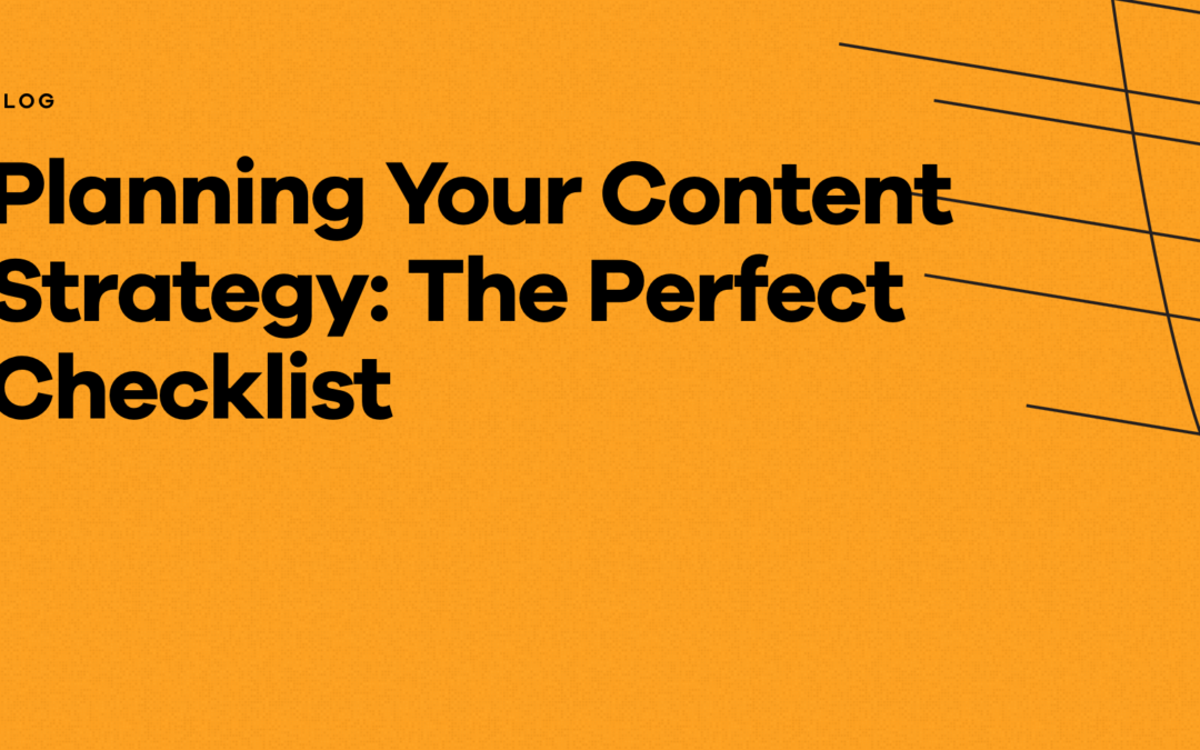 Kapost: The Perfect Content Strategy Checklist